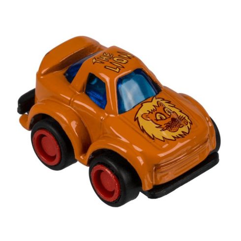 Lendkerekes mini játékautó - Narancssárga