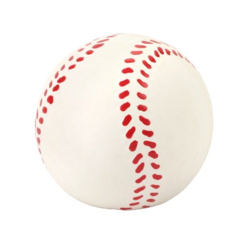 Kutya labda 7 cm - Fehér baseball labda