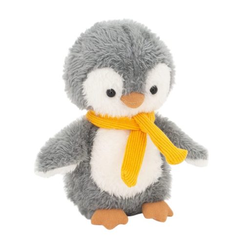 Milo the Penguin - Plüss pingvin sállal 15 cm