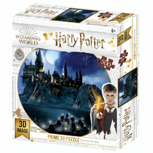 Harry Potter Hogwarts 3D puzzle 500 db
