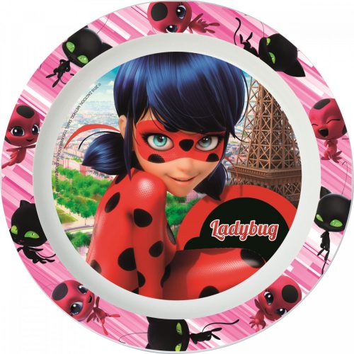 Miraculous Ladybug műanyag lapostányér