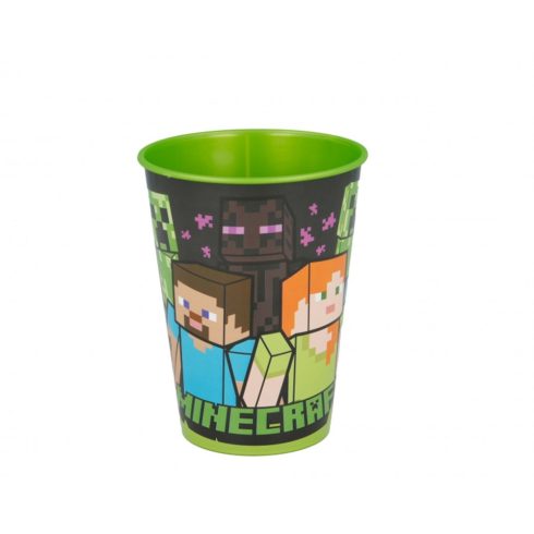 Műanyag minecraft gyerek pohár