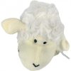 Plüss bárány fehér 18 cm