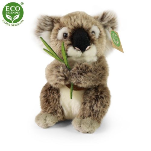 Plüss koala maci ülő 15 cm