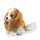 Plüss kutya Cavalier King Charles Spániel ülő 28 cm