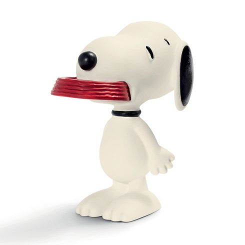 Figurák - Mesehősök - Scleich Snoopy tálkával