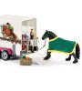 Szerepjátékok - Schleich Horse Club - Lószállító utánfutós teherautó pick up