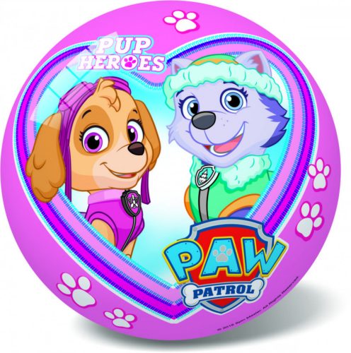 Labda Mancs őrjárat Paw Patrol lányos 14cm