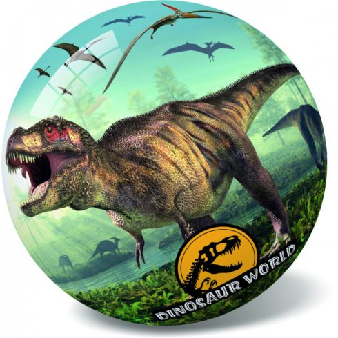 Dinosaur World dínós labda 23 cm