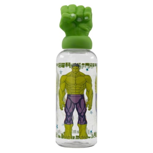 Avangers kulacs 3D figurás kupakkal 560 ml BPA mentes Hulk