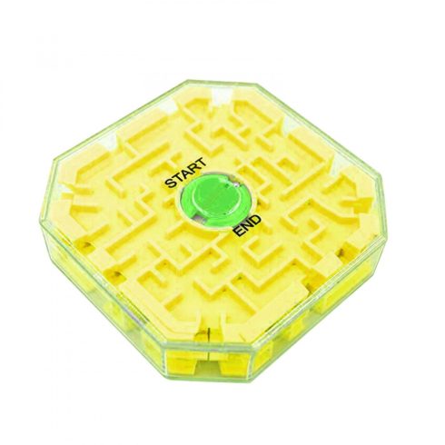 mini-labirintus-jatek-citromsarga