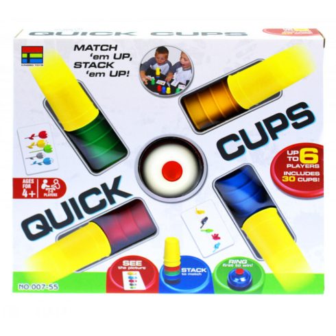 Quick Cups ügyességi társasjáték
