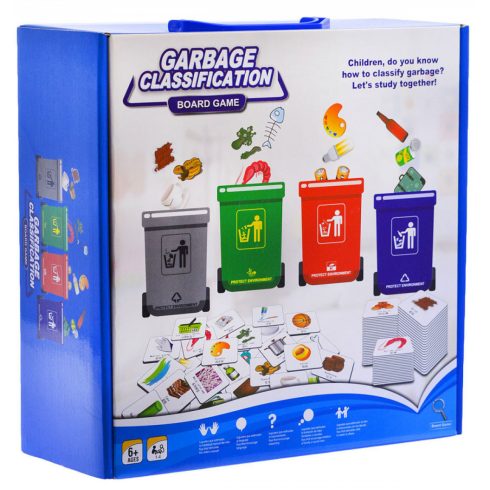 Társasjátékok - Garbage Classification A szelektív hulladékgyűjtés