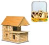Fa építőjátékok - Építőjáték 72db-os bőrönd készlet Vario