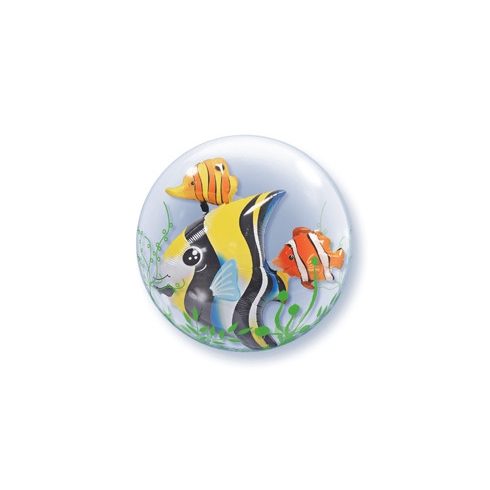 Party kellékek - Bubbles lufik - Trópusi halak bubbles