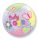 Party kellékek - Bubbles pillangós babaváró lufi