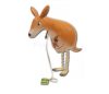 Party kellékek - Fólia lufik - Sétáló kenguru héliummal tölthető